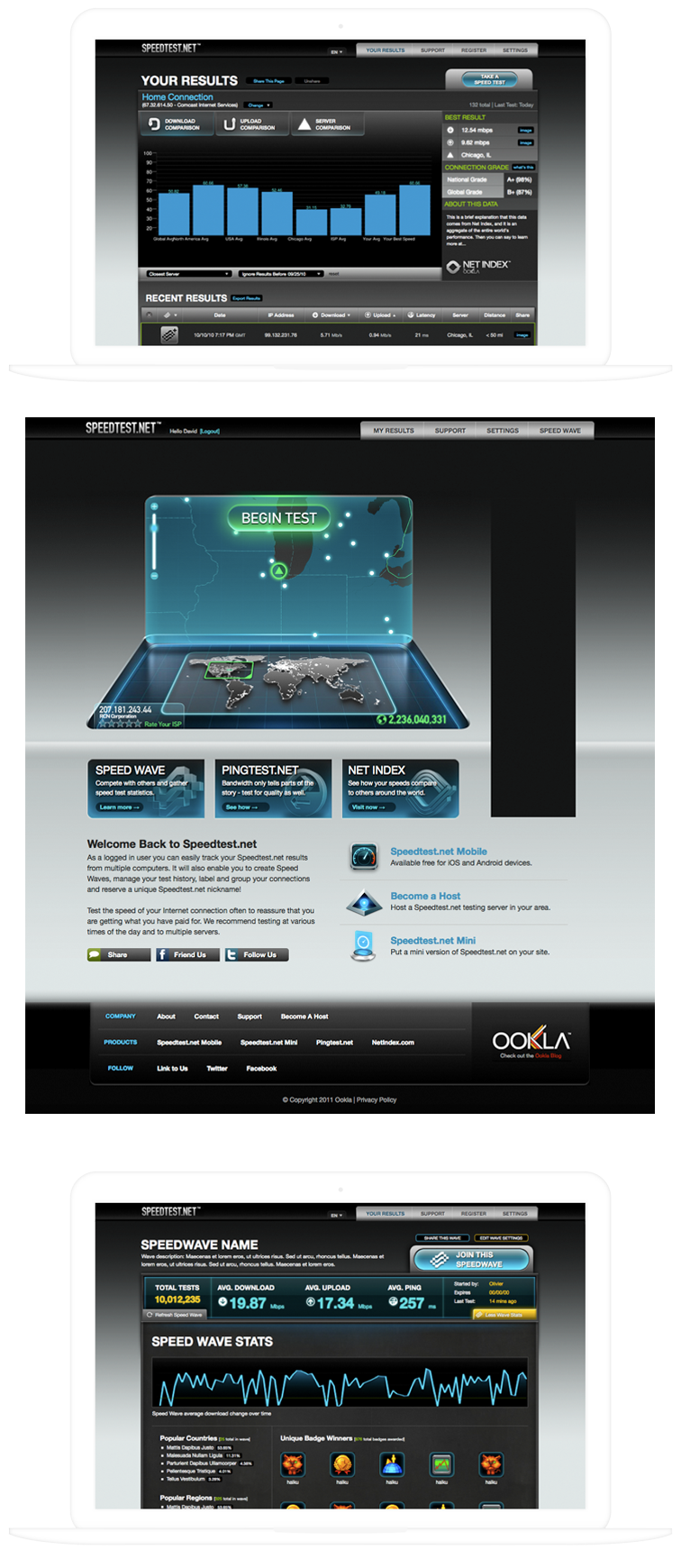 speedtest screenshot